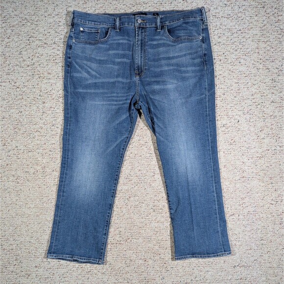 Lucky Brand Other - Lucky Brand Jeans Mens 46x30 Blue 181 Relaxed Fit Straight Leg Stretch Denim